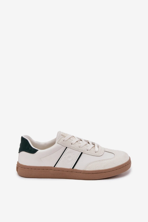 Niskie Sneakersy Męskie Big Star SS174078 Białe