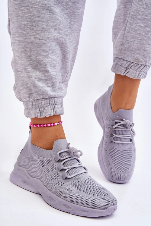 Wsuwane Damskie Buty Sportowe Szare Ellison
