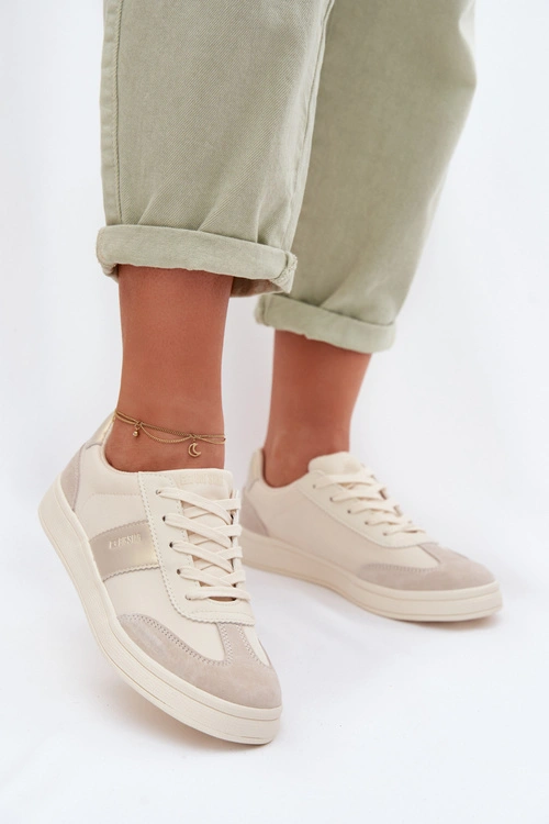 Sneakersy Damskie Big Star TT274155 Beżowe