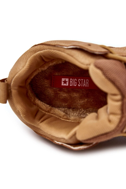 Męskie Sneakersy Buty Sportowe Big Star KK174248 Camel