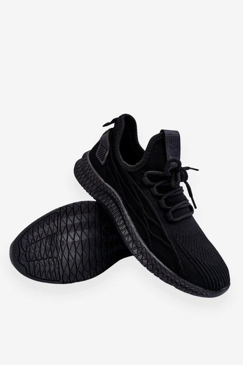 Męskie Wsuwane Sneakersy Big Star LL174336 Czarne
