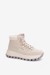 Trapery Damskie Ocieplane Lee Cooper LCJ-26-03-4525 Jasnoszare