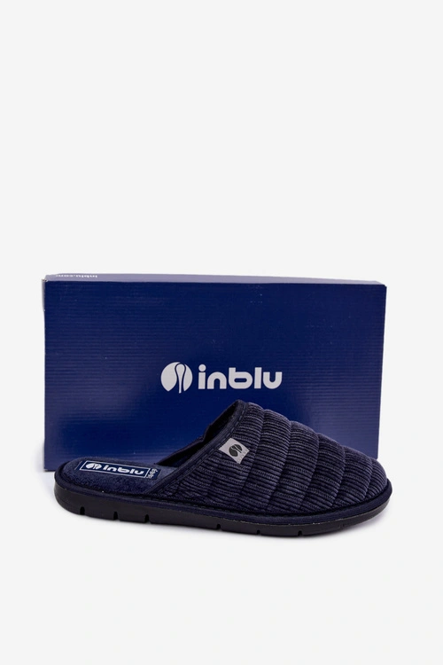 Kapcie Męskie Inblu 91000034 Granatowe