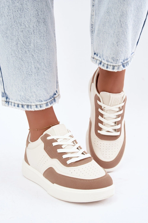 Sneakersy Damskie Big Star UU274275 Beżowe