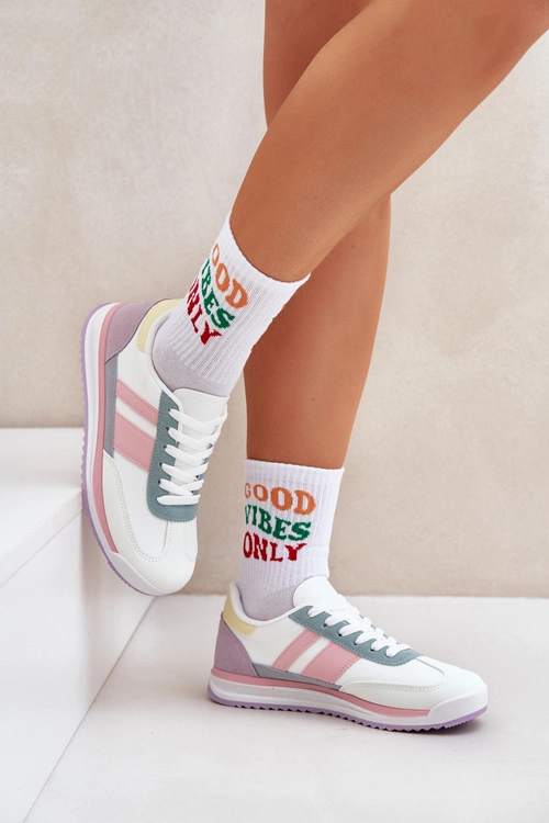 Buty Sportowe Sneakersy Damskie Multikolor Galabis