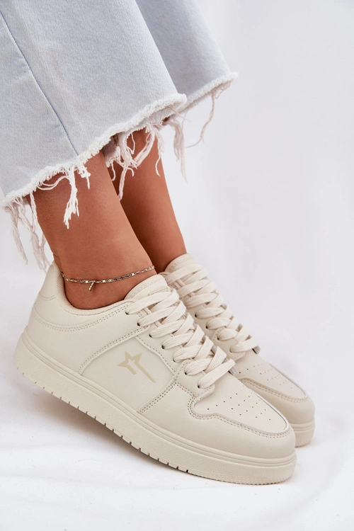 Sneakersy Damskie Big Star RR274A243 HI-POLY SYSTEM Beżowe