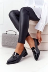 Eleganckie Mokasyny S.Barski Premium Lakierowane Czarne
