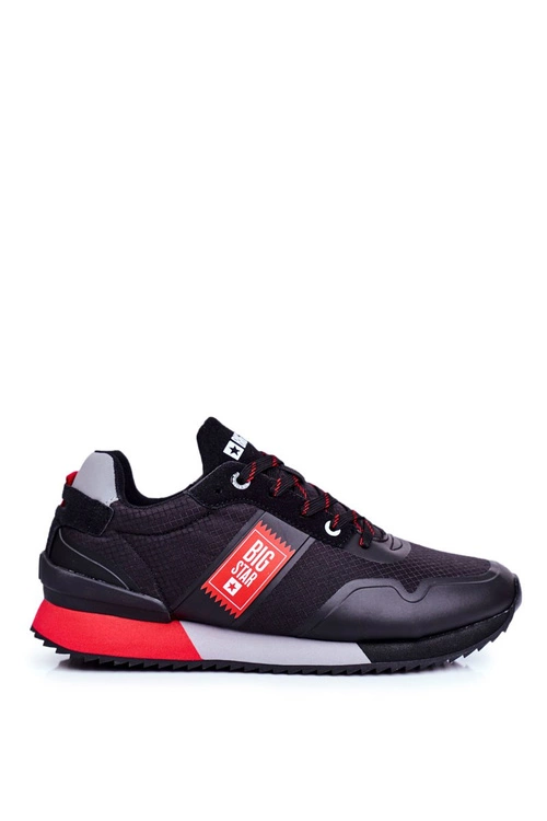 Sportowe Męskie Buty Big Star Czarne GG174181