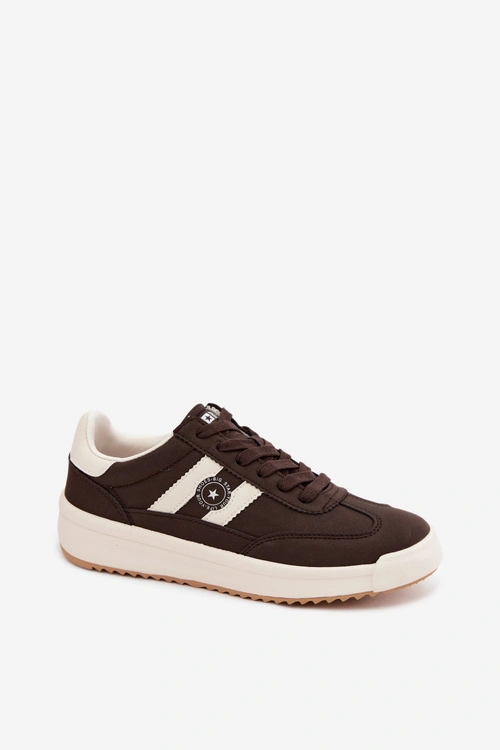 Buty Sportowe Sneakersy Damskie Big Star UU274024 Czekoladowe
