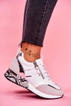 Sportowe Damskie Buty Białe Figure